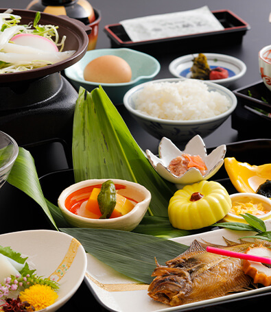 おいしい朝食で1日の始まり