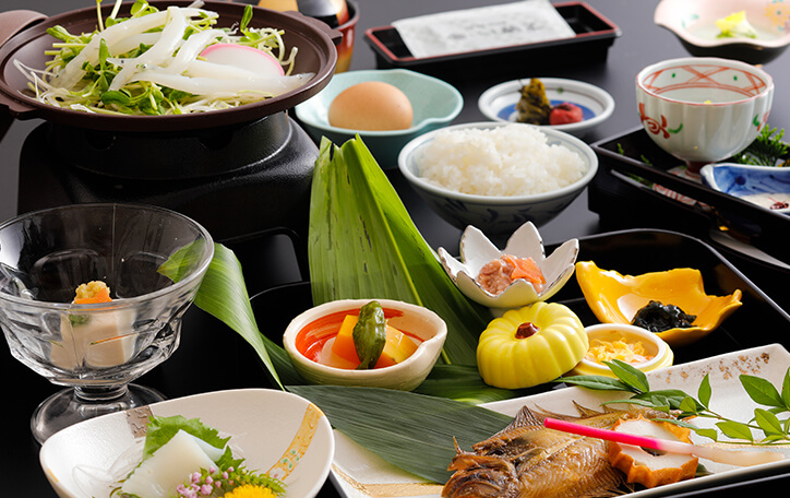 こだわりの和朝食